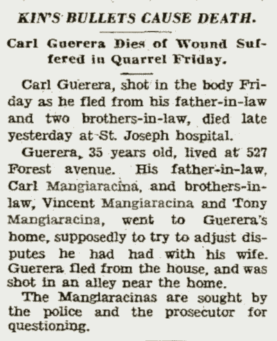 Killing of Carl Gurera