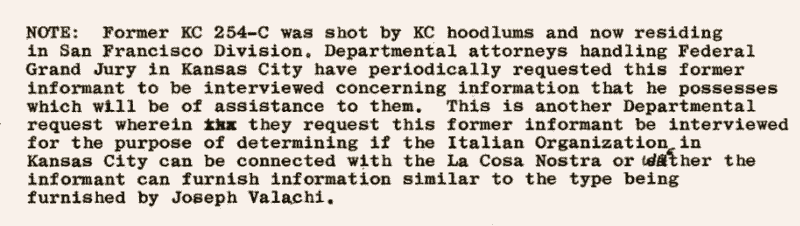 FBI notation