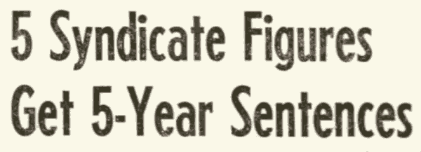 Newspaper headline